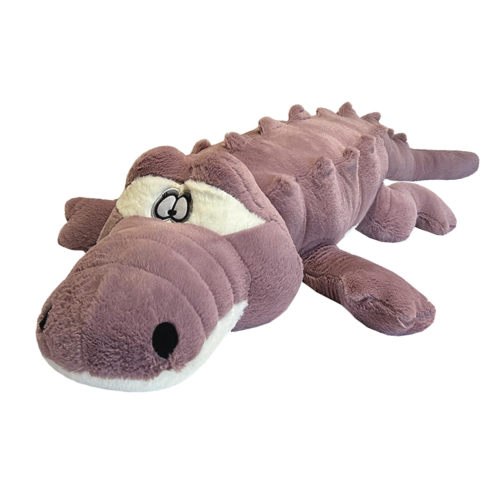 Hofun4U alligator plush 46-inch front view for cozy kid-friendly decor.