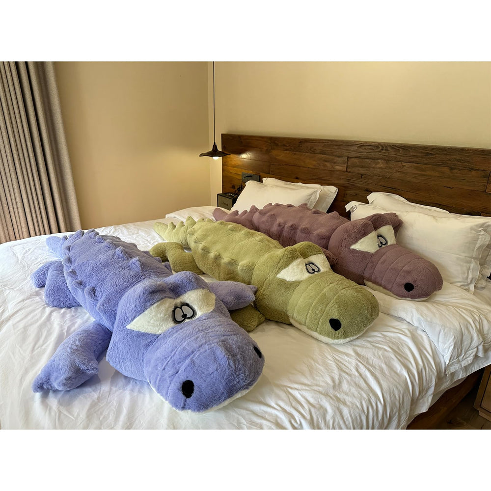 Hofun4U alligator plush 46-inch gift-ready packaging for special occasions.