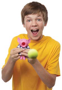 Hog Wild soft-foam balls, safe indoor use for gentle, mess-free fun.