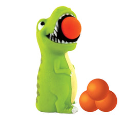 Hog Wild T-Rex Ball Popper suitable for indoor and outdoor play.