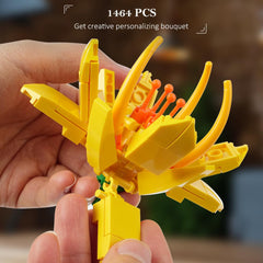 HOGOKIDS 18 vivid flowers bouquet adds color to any room