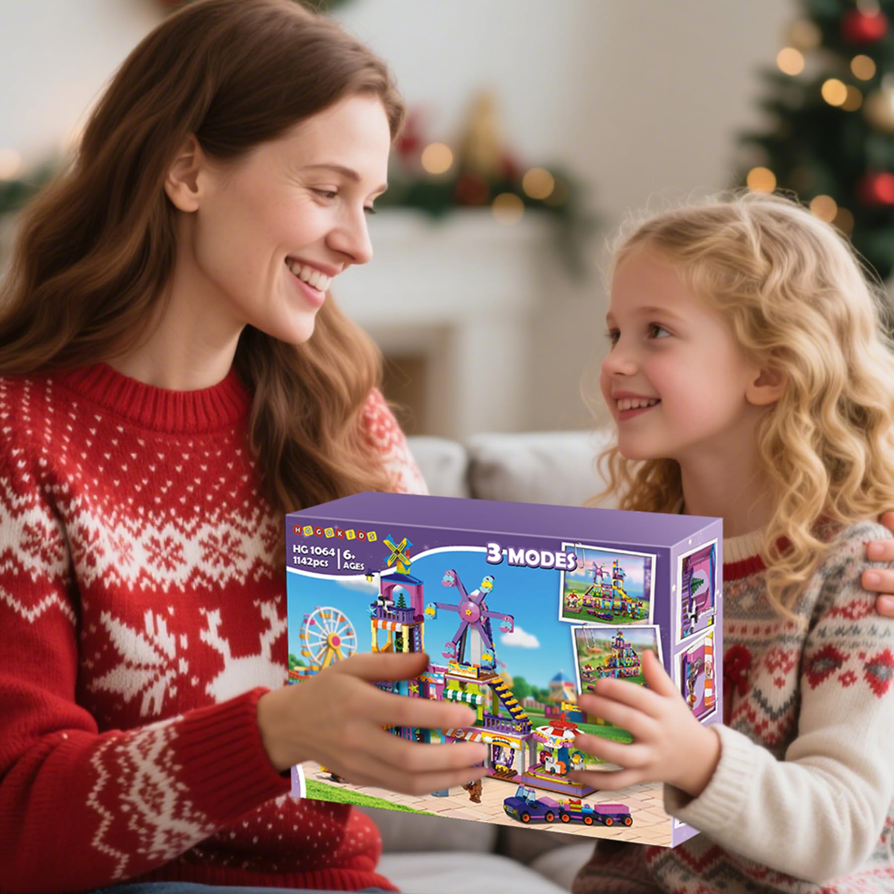 HOGOKIDS park building set scenes boost creative play and storytelling