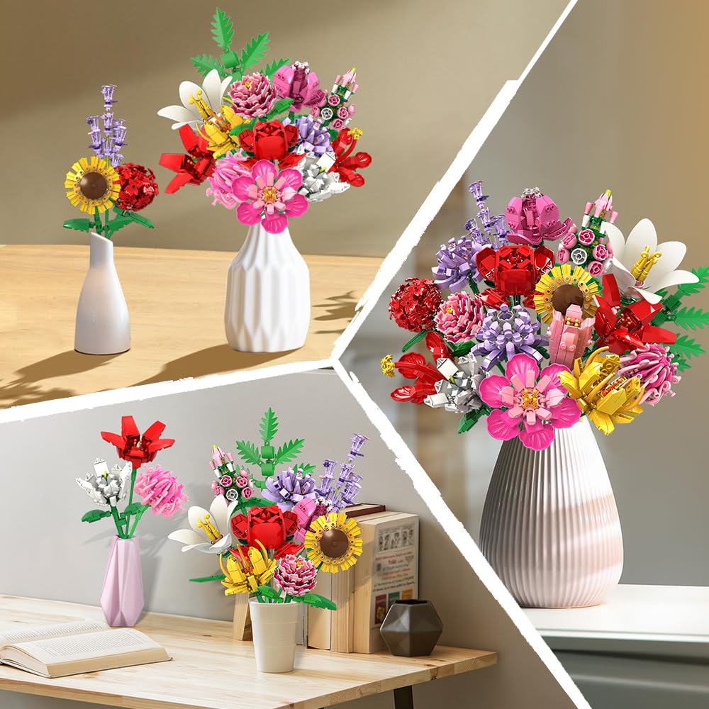 HOGOKIDS adjustable flower shape height for custom displays