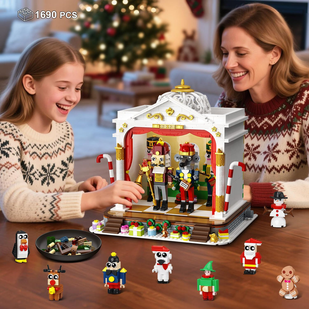 HOGOKIDS 1690 eco-friendly bricks offer durable, collectible display