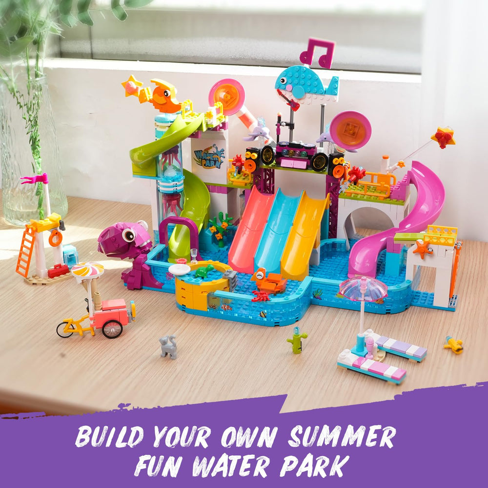 HOGOKIDS Friends Water Park diving platform enables pretend splash moments
