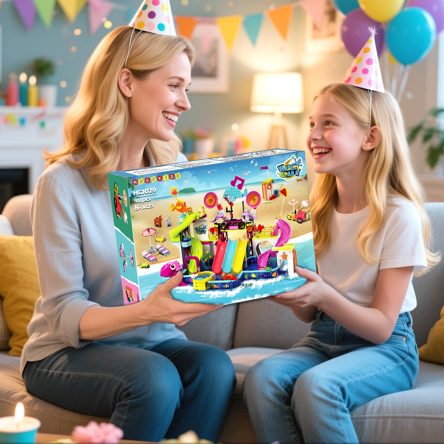 HOGOKIDS Friends Water Park octopus arch inspires cooperative stories