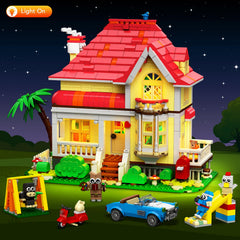 HOGOKIDS girls house with electric car for roleplay adventures