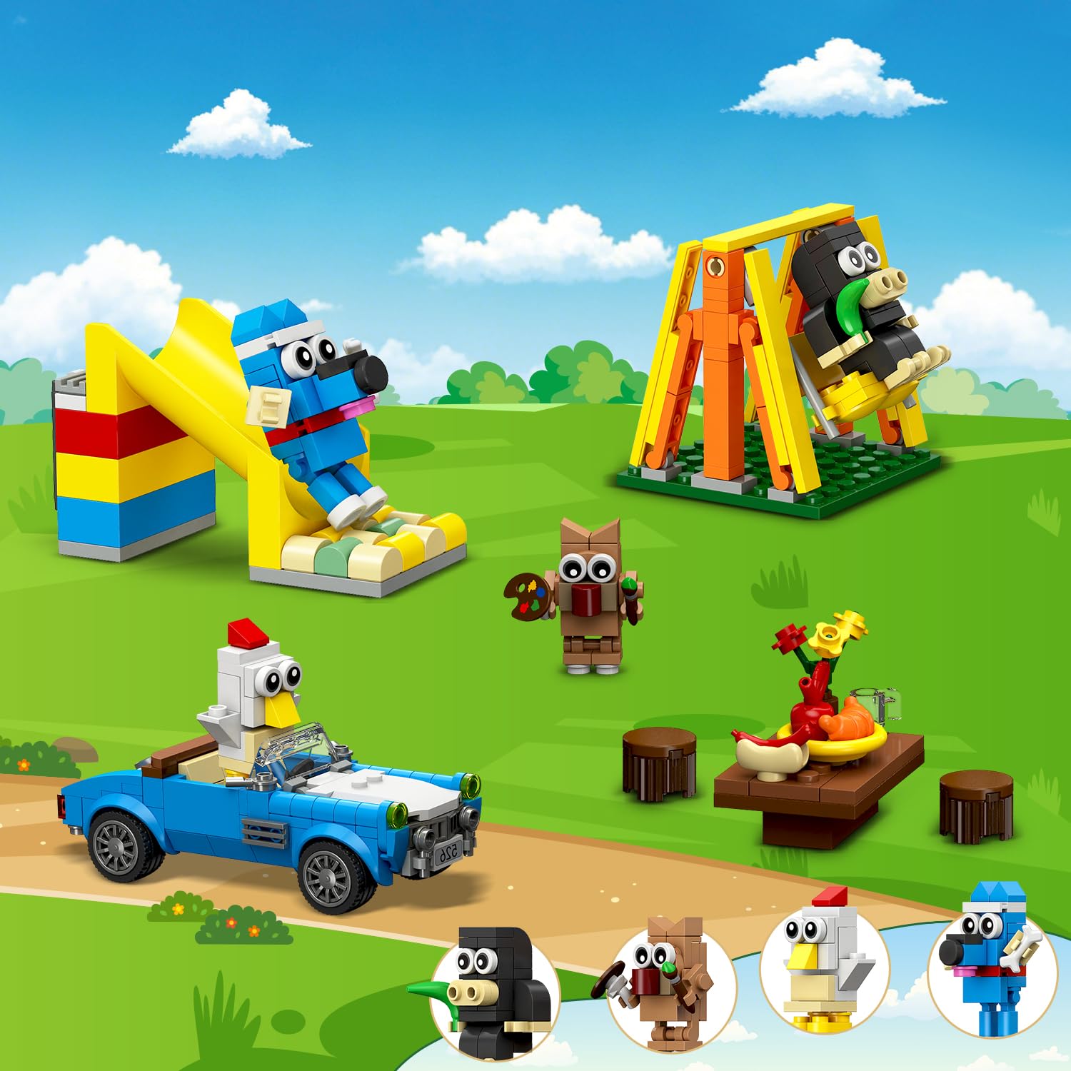 HOGOKIDS four pet companions for friendship and storytelling