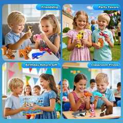 HOGOKIDS rabbit figure mini block for party favors