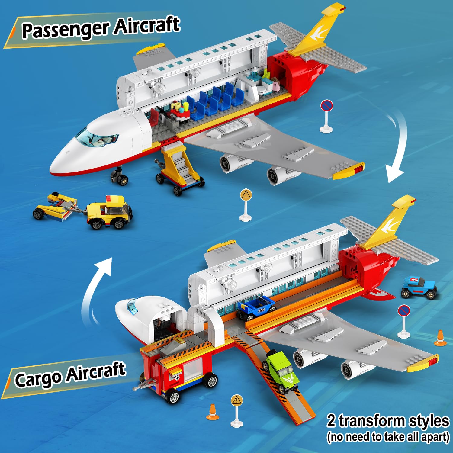 HOGOKIDS night-light-airplane-model showcases warm glow for after-dark imagination.