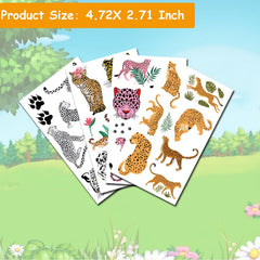 Hohamn Cheetah Tattoos showing varied patterns for imaginative play