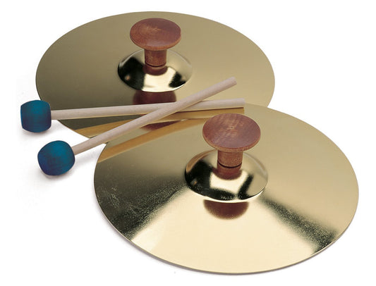 Hohner Kids S3800 cymbals with mallet for easy grip and bright bell-like tone
