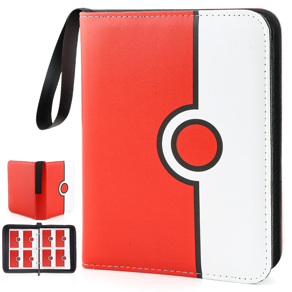 HOHOM binder with premium leather outer for durable protection and style
