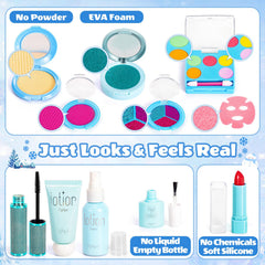 Hohosunlar lipstick for pretend makeup artistry in kid-friendly play sessions.