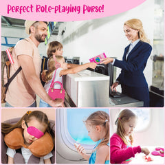 Hohosunlar toy cellphone and headset support immersive storytelling during playtime.