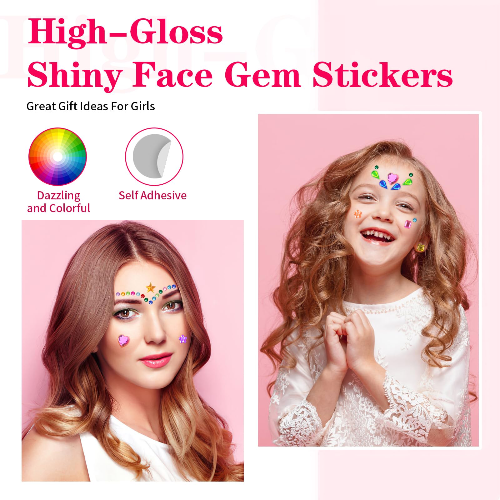 Hoiny easy-peel stickers reduce mess and glue in crafting.