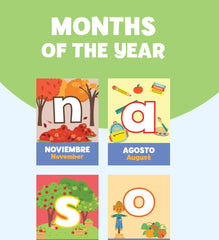 Hola Amigo durable-cardstock cards resist frequent handling in classrooms and homes