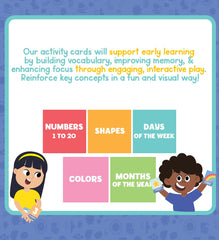 Hola Amigo rounded-corners cards offer kid-safe design for circle time and homeschooling