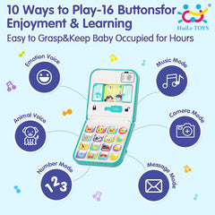 Hola Baby Phone Toy animal sounds prompt imaginative play and discovery