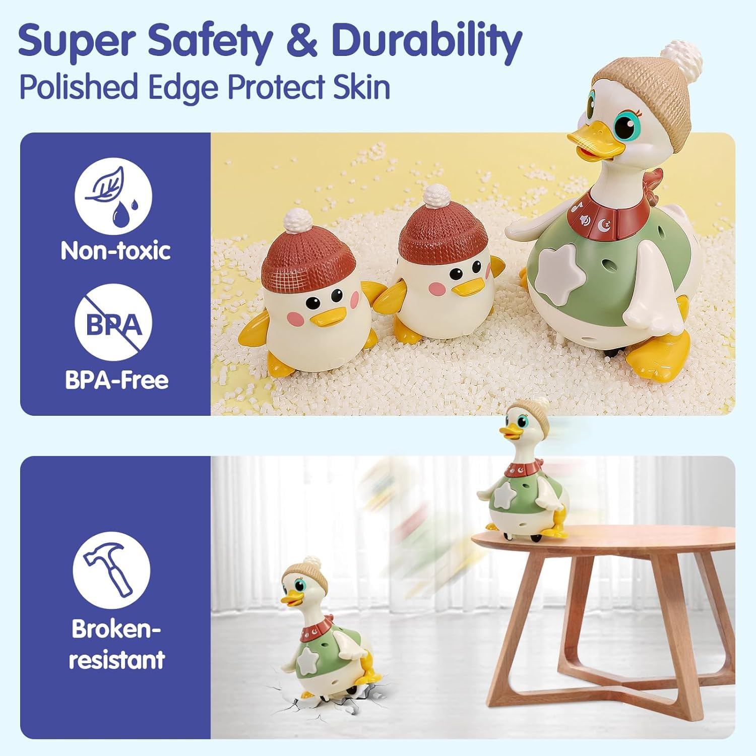 HOLA duck gift idea for baby showers and birthdays