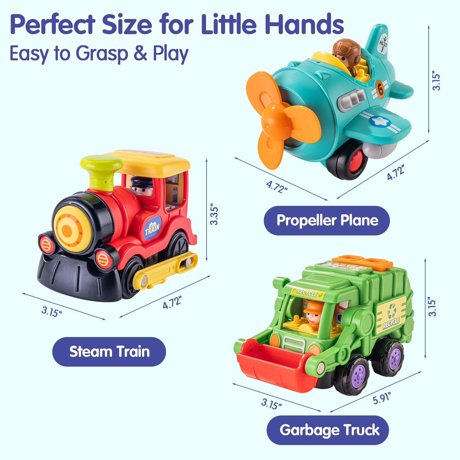 HOLA HuiLe BPA-free materials promote safe, durable play.