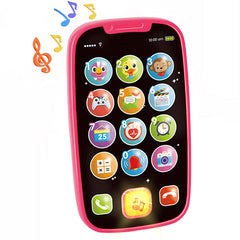 Hola Toys 12-icon learning phone fullscreen for interactive play.