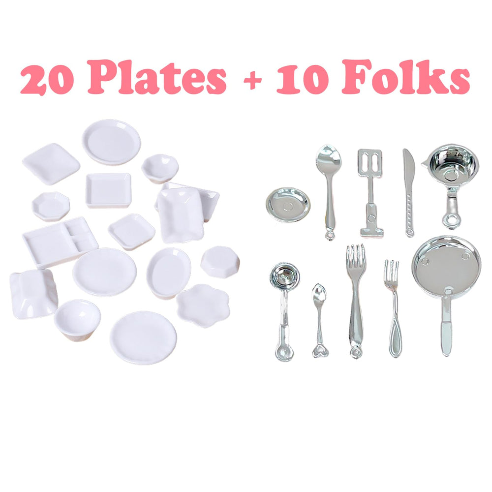 HOLABONITA kitchenware and tableware miniatures complete 1:12 setups with authentic details.