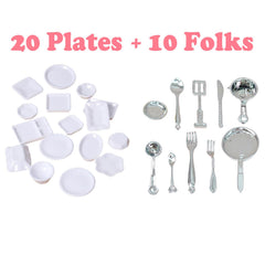 HOLABONITA kitchenware and tableware miniatures complete 1:12 setups with authentic details.
