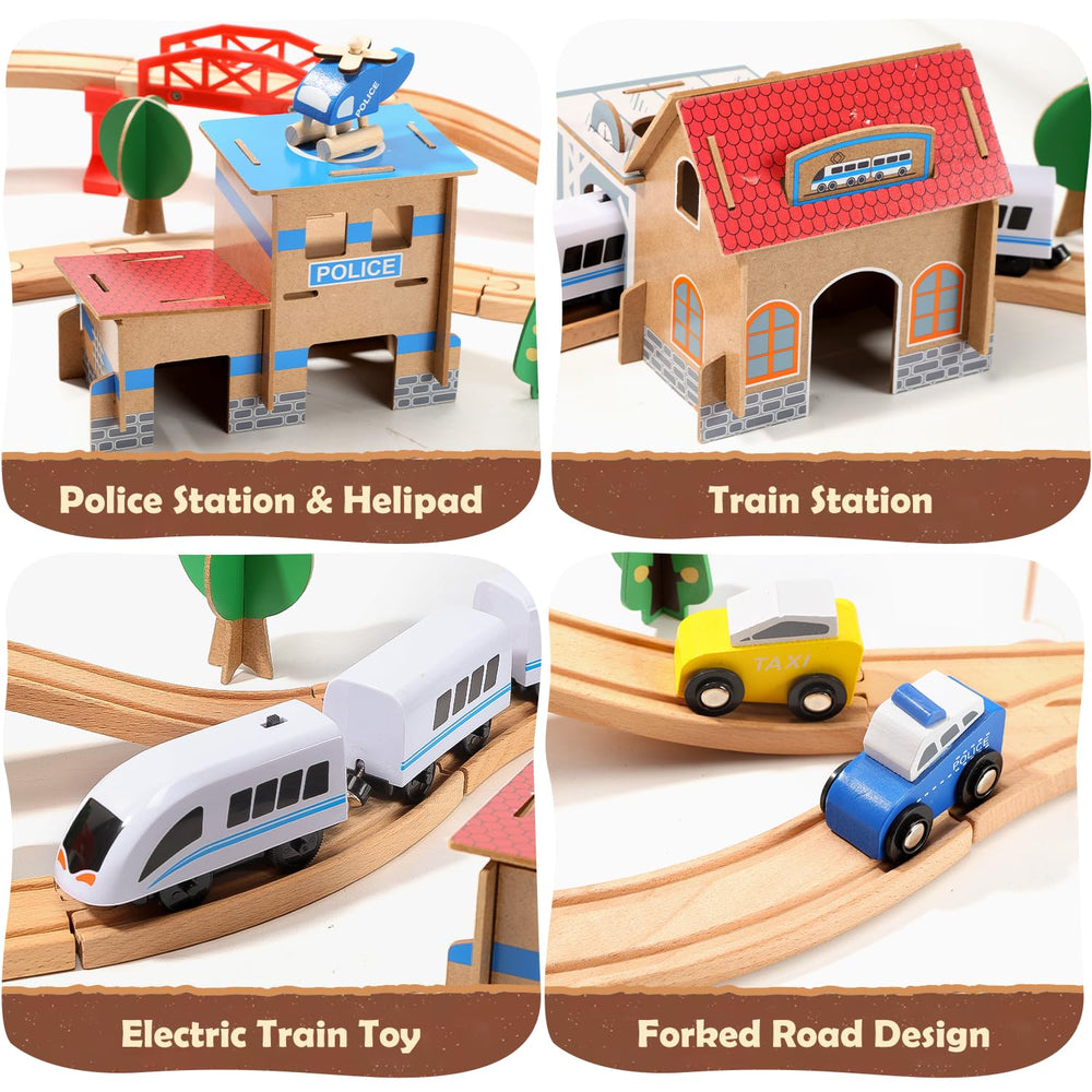 HOLYFUN magnetic train cars enable easy assembly and reconfiguration
