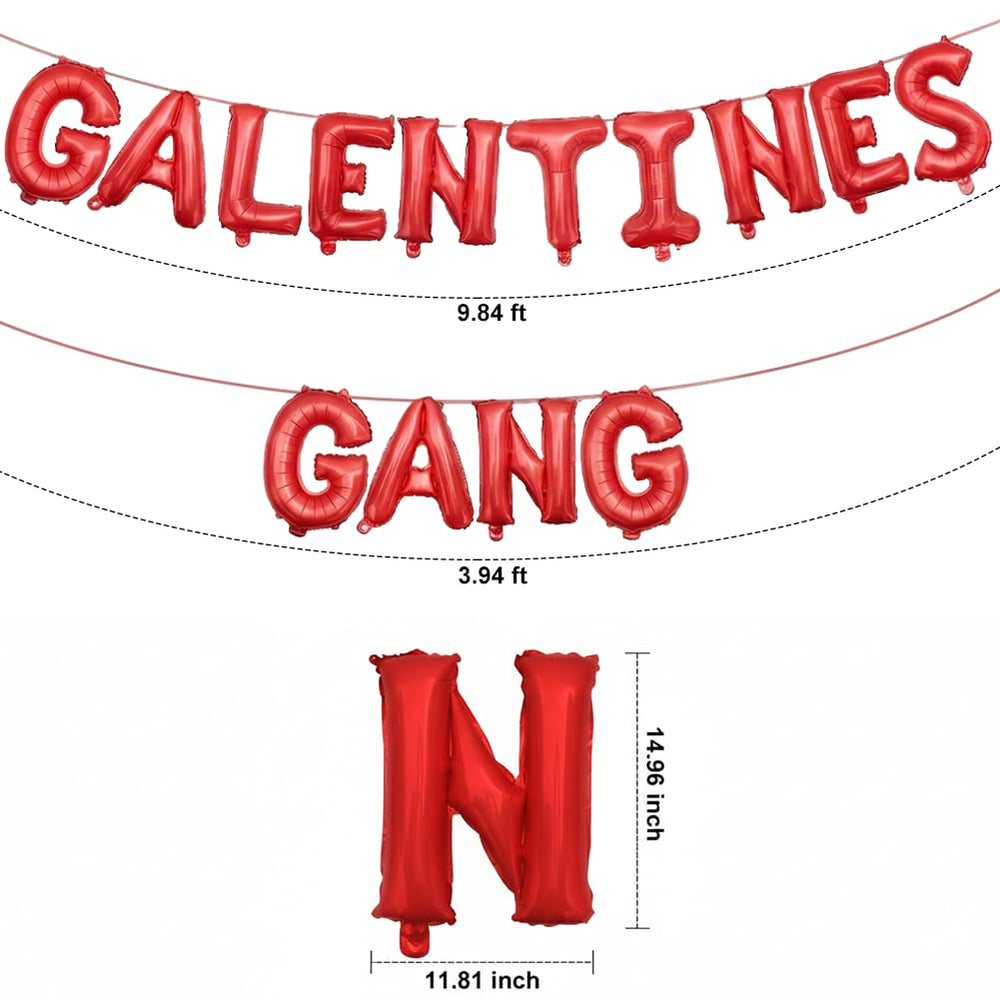Holiwoer aluminum foil letter balloons, self-sealing, easy setup for quick party decor.