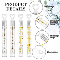 Hollowfly 120-count bubble wands package for large guest gatherings.