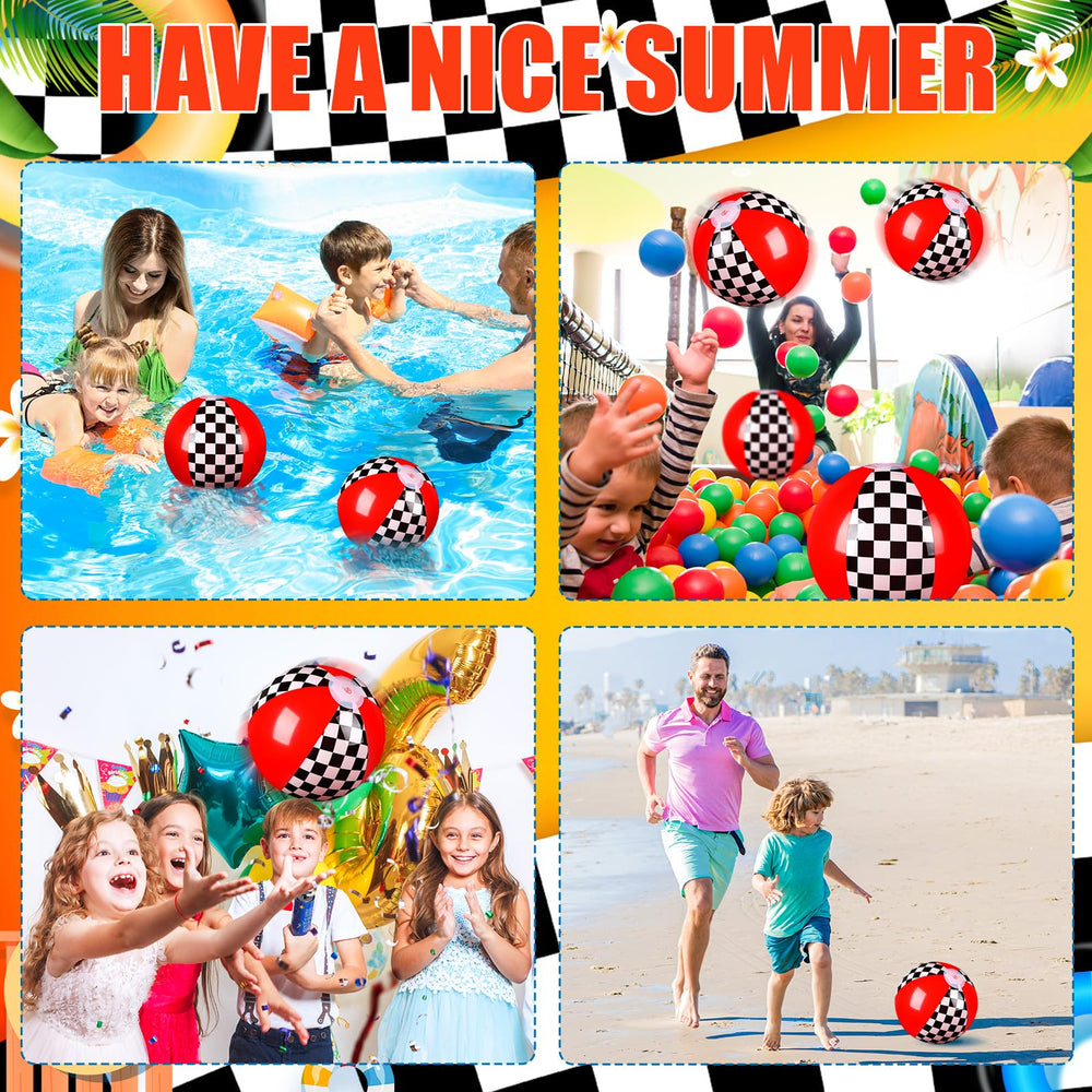 Hollowfly easy inflate beach ball quick setup for parties