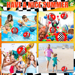 Hollowfly easy inflate beach ball quick setup for parties