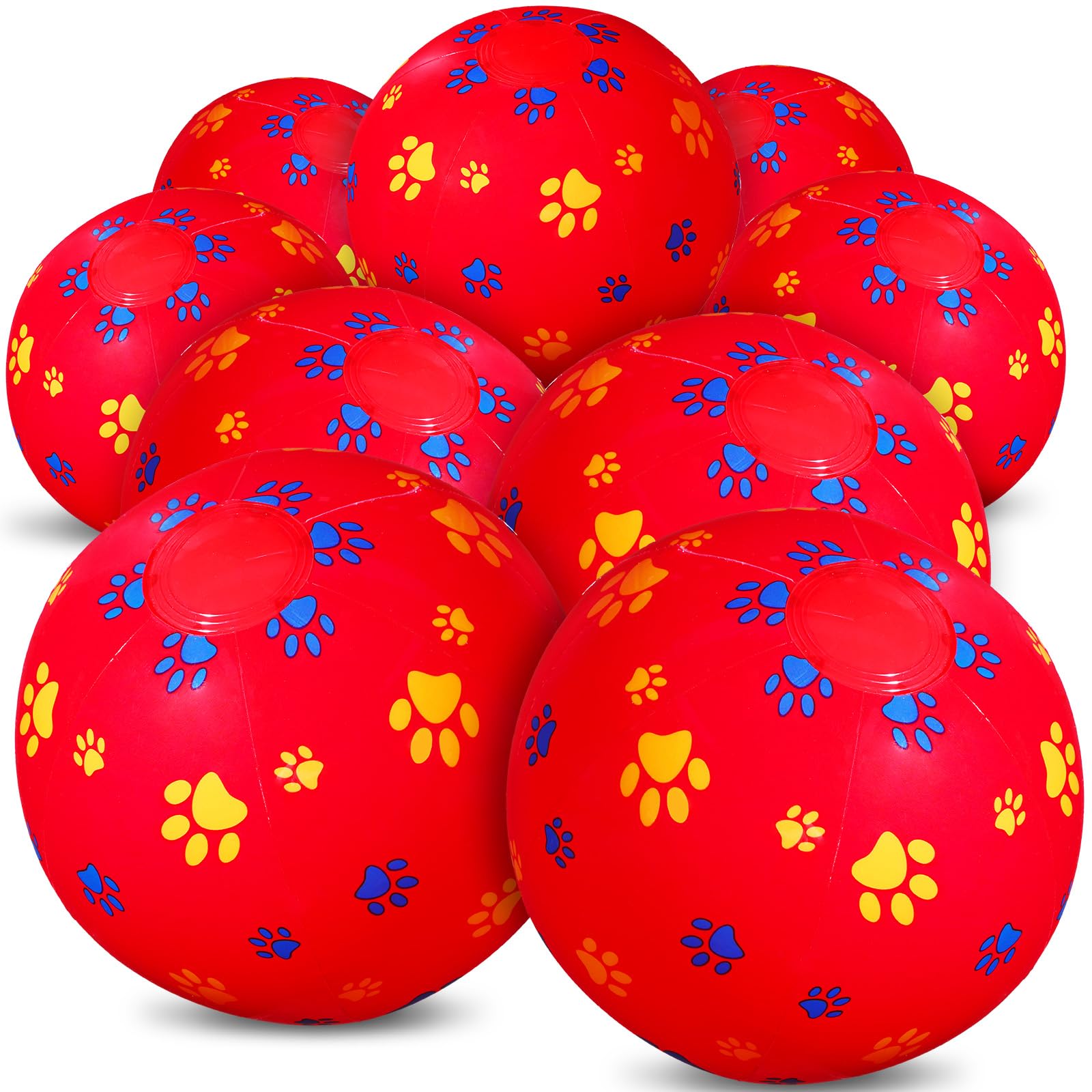 Hollowfly 12-pack beach balls deliver quick, easy pool play and party-ready gifts.