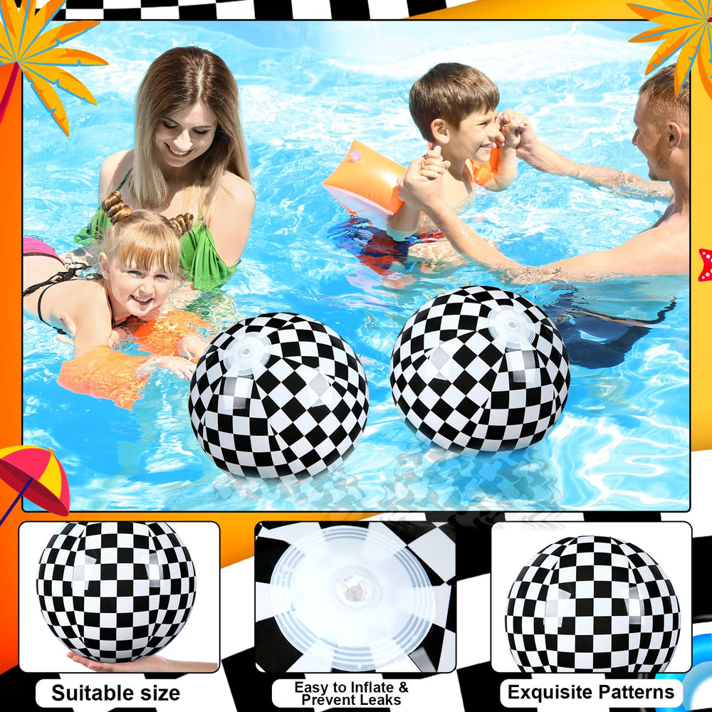 Each ball inflates to 11.8 inches, delivering bold visual impact.
