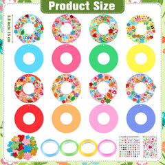 Hollowfly petal glitter cardstock creates shimmering spring accents for crafts