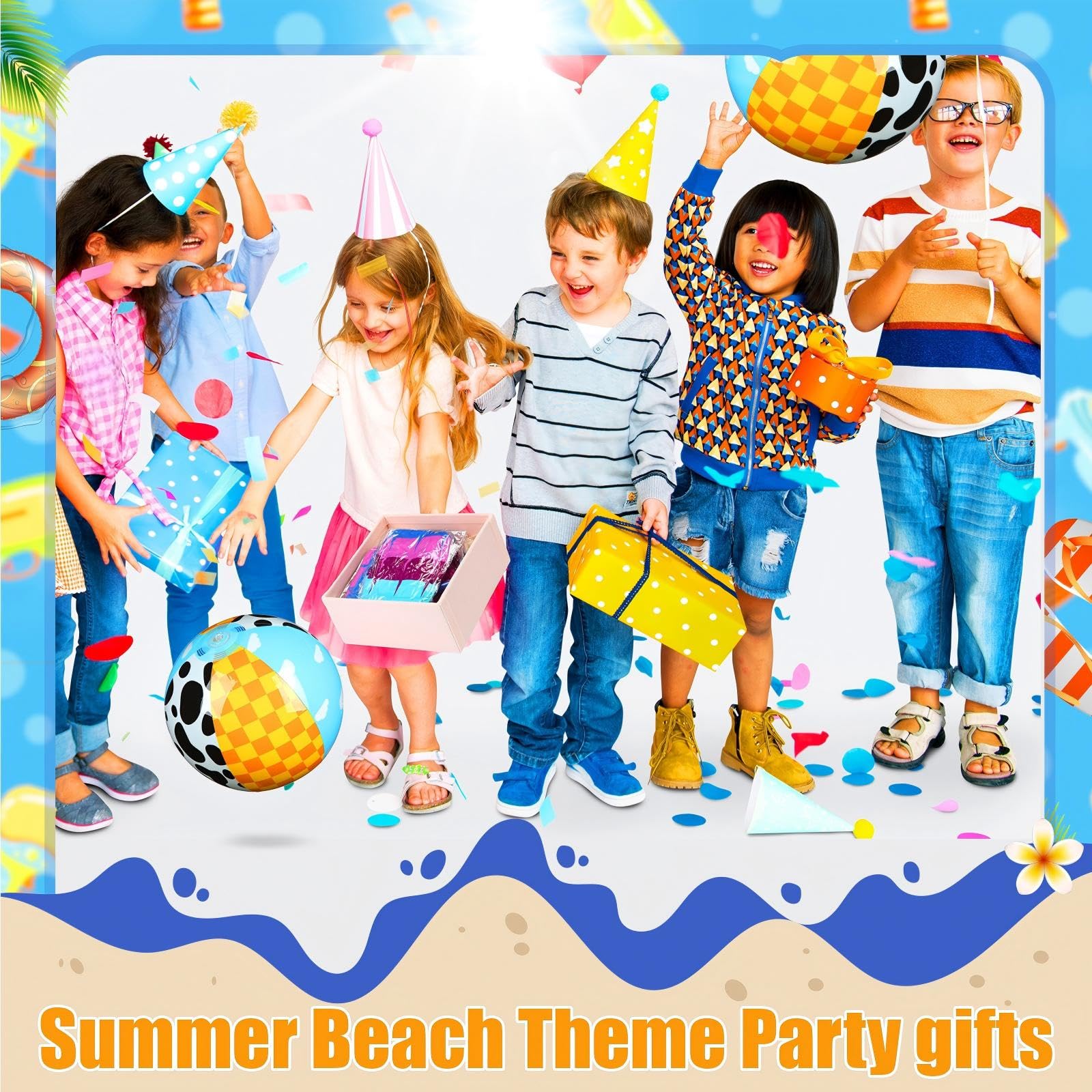 Hollowfly pool party gift beach ball for celebrations
