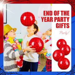 Bold spider web motif ball by Hollowfly for parties and classroom use