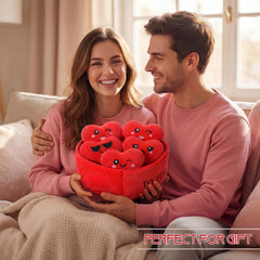 Hollowfly valentines heart plush I Got You as a comforting token