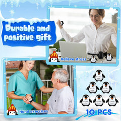 Hollowfly Valentine's penguin stress balls offer a thoughtful mood-boosting gift.
