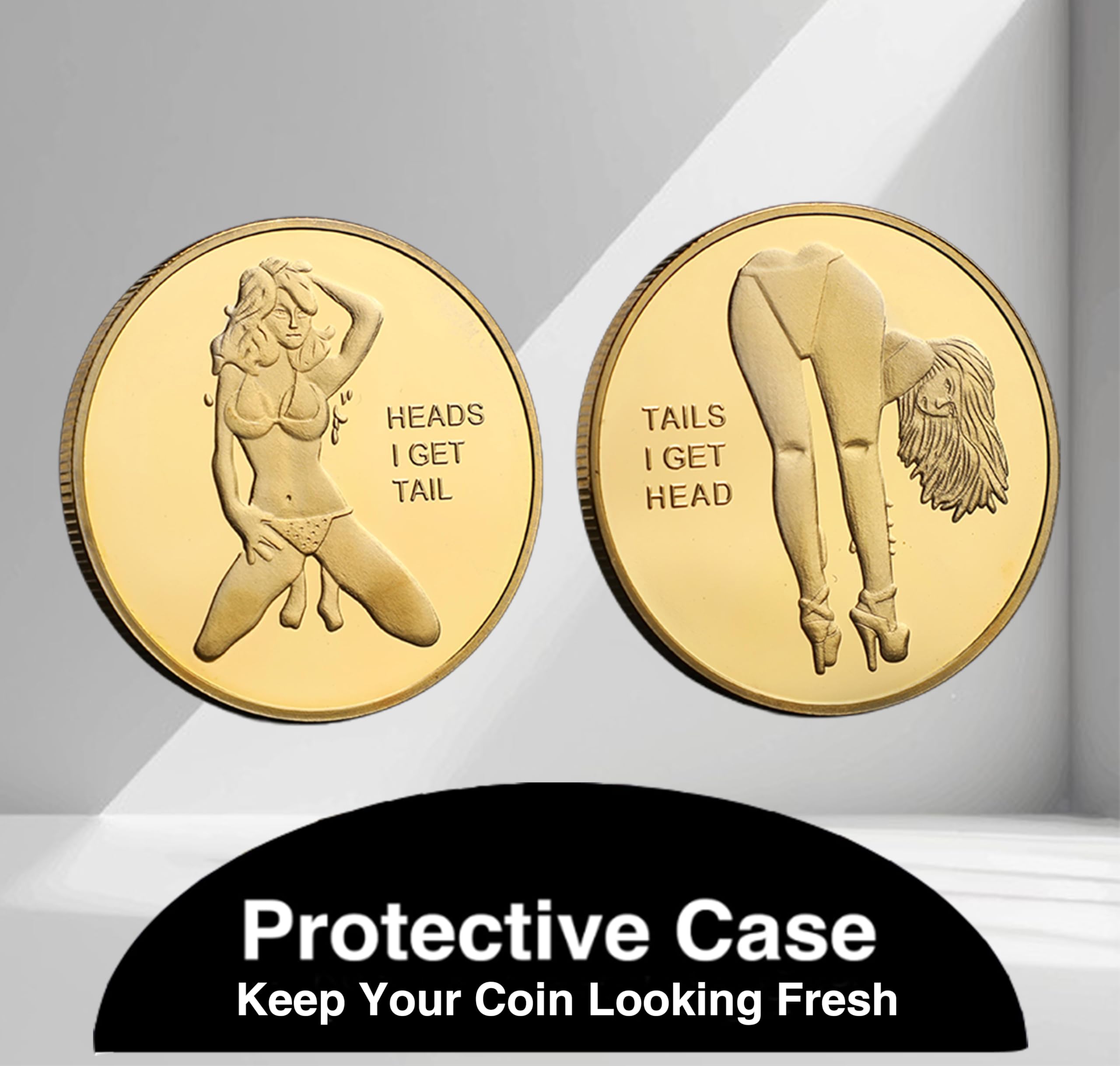 Hollycoin alloy coin with sun and moon patterns, exquisite design