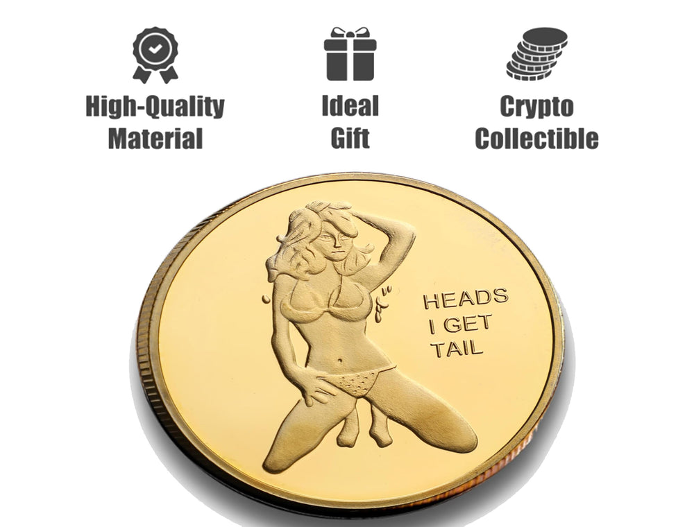 Hollycoin gold coins in clear box, ideal gift