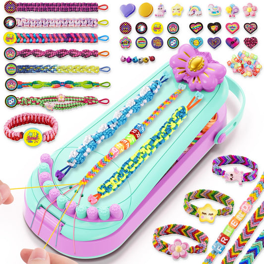 Hollyhi bracelet kit storage box keeps supplies organized for travel and play