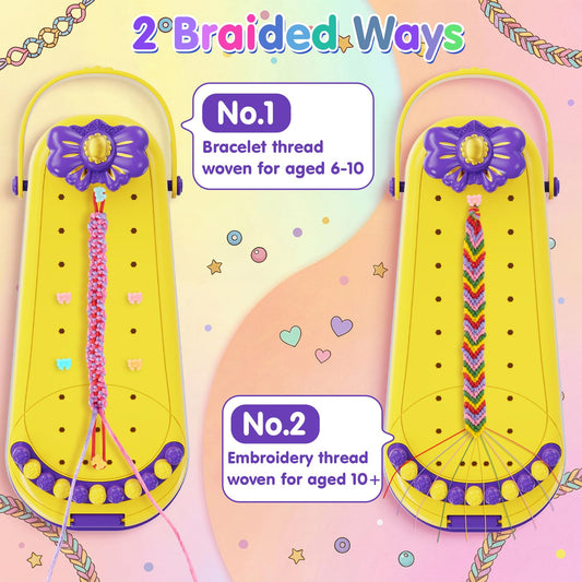 Hollyhi colorful thread and bead collection inspires easy designs.