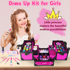 Hollyhi makeup tutorial booklet guiding imaginative pretend beauty play