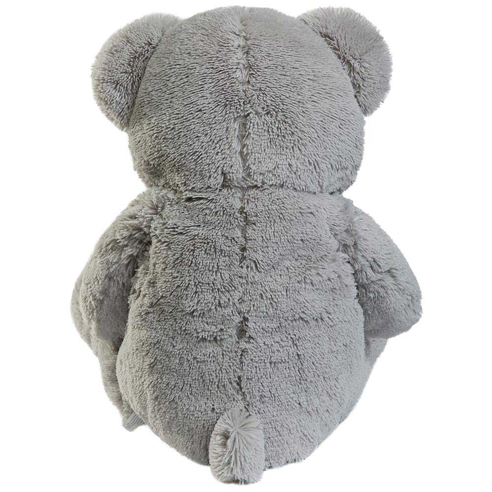 HollyHOME big teddy bear gray kid-friendly companion for imaginative play and comfort.