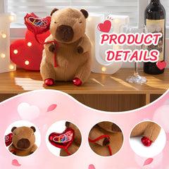 HollyHOME Capybara plush suits Christenings, Valentines Day, and celebrations.