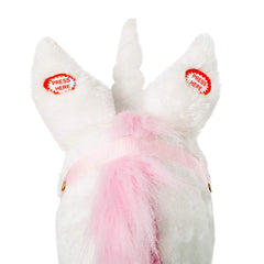 HollyHOME 37-inch ride-on unicorn stick horse ready for play