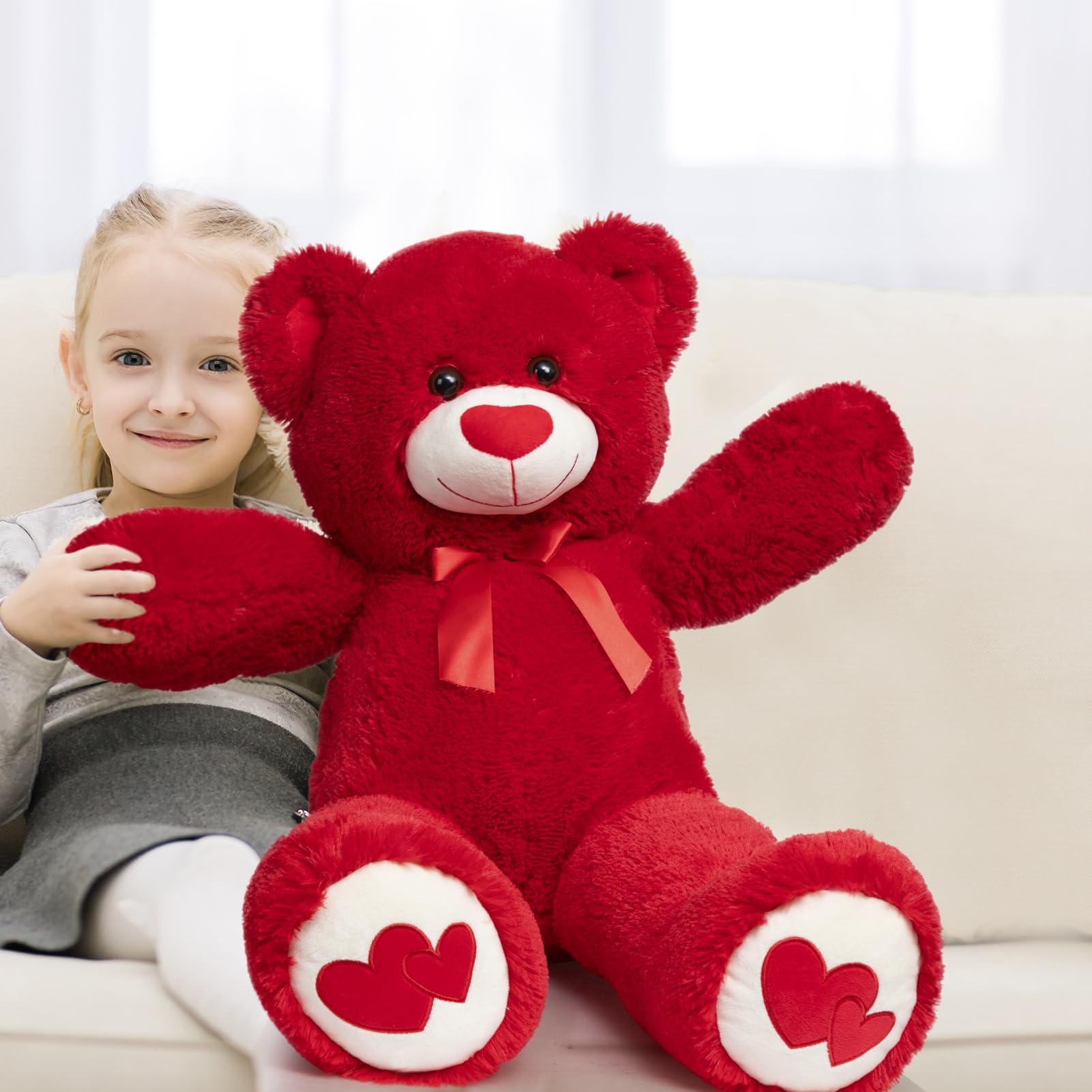 HollyHOME satin bow accent enhances gift-ready presentation.