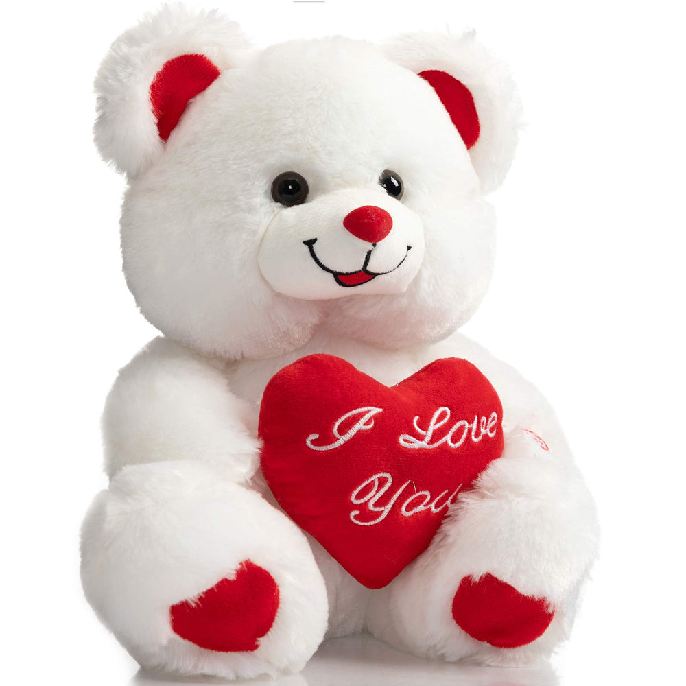 HollyHOME 13-inch sitting teddy for hugs and bedside display